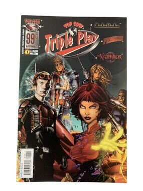 Top Cow Triple Play #1  Image Necromancer  NM Combined Shipping